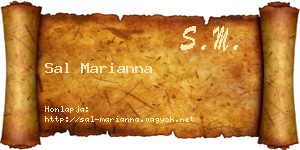 Sal Marianna névjegykártya